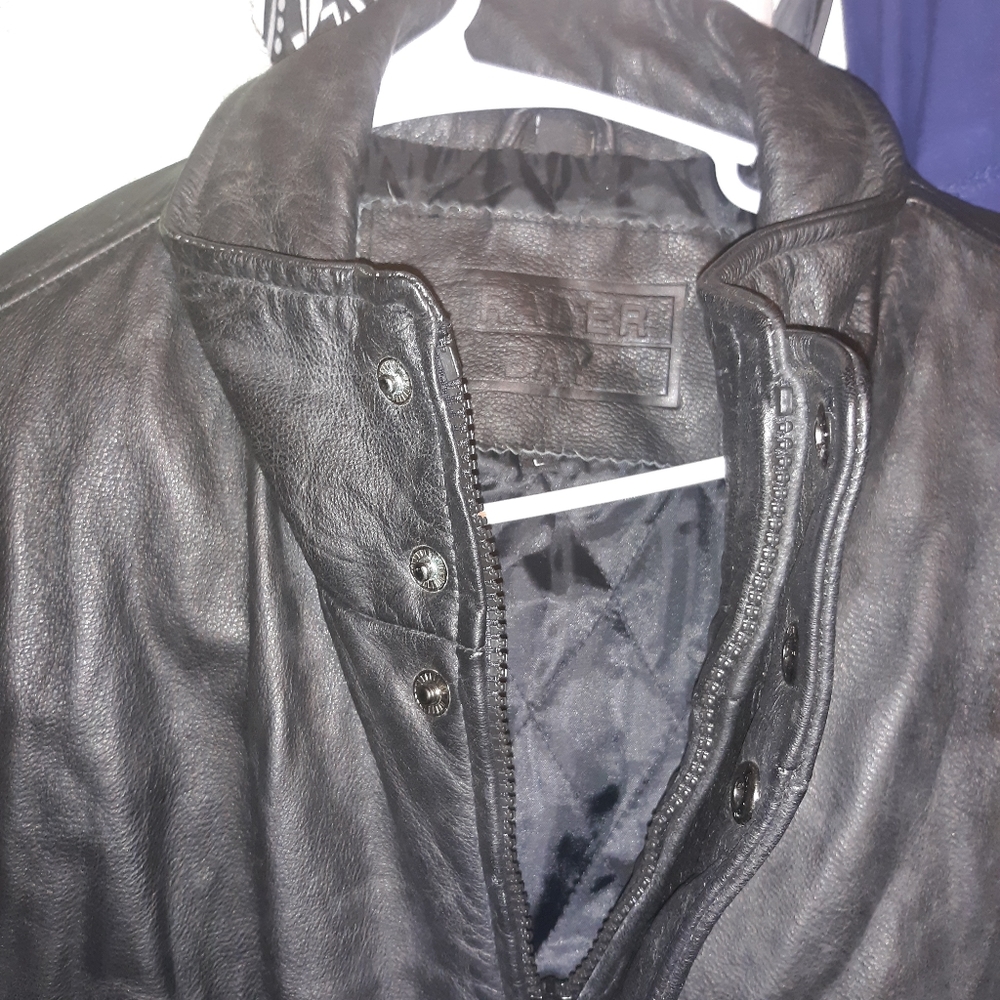 Leather Coat